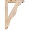 Ekena Millwork Funston Arts and Crafts Smooth Bracket w/ Offset Brace, Douglas Fir, 5 1/2"W x 24"D x 36"H BKT0604X24X36FST03SDF - alternate 4